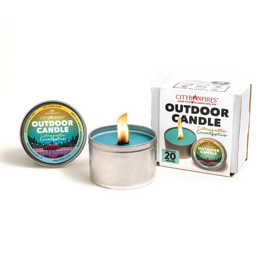 City Bonfires Outdoor Candle – Citronella & Eucalyptus
